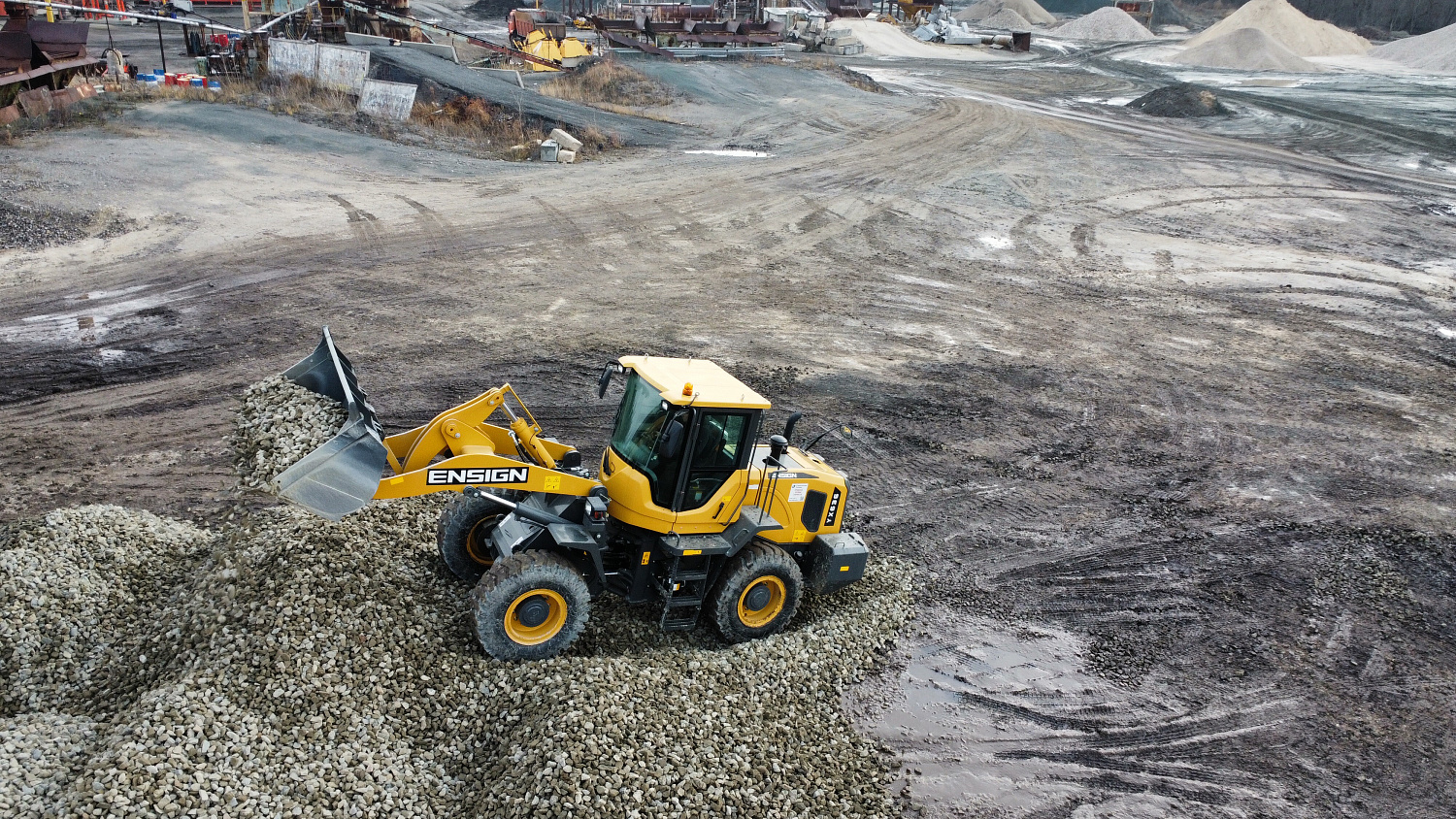 Фронтальный погрузчик Ensign YX636